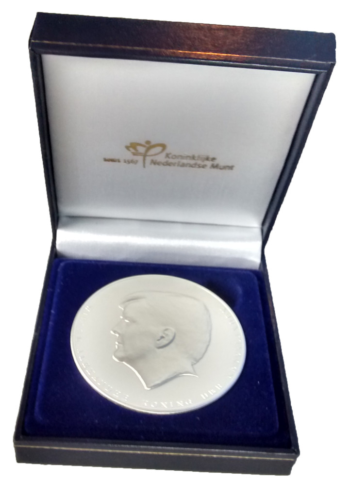 Medaille Koning Willem Alexander