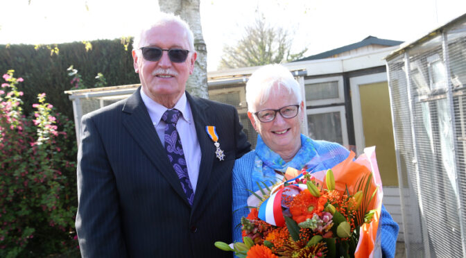 Piet Langenkamp geridderd